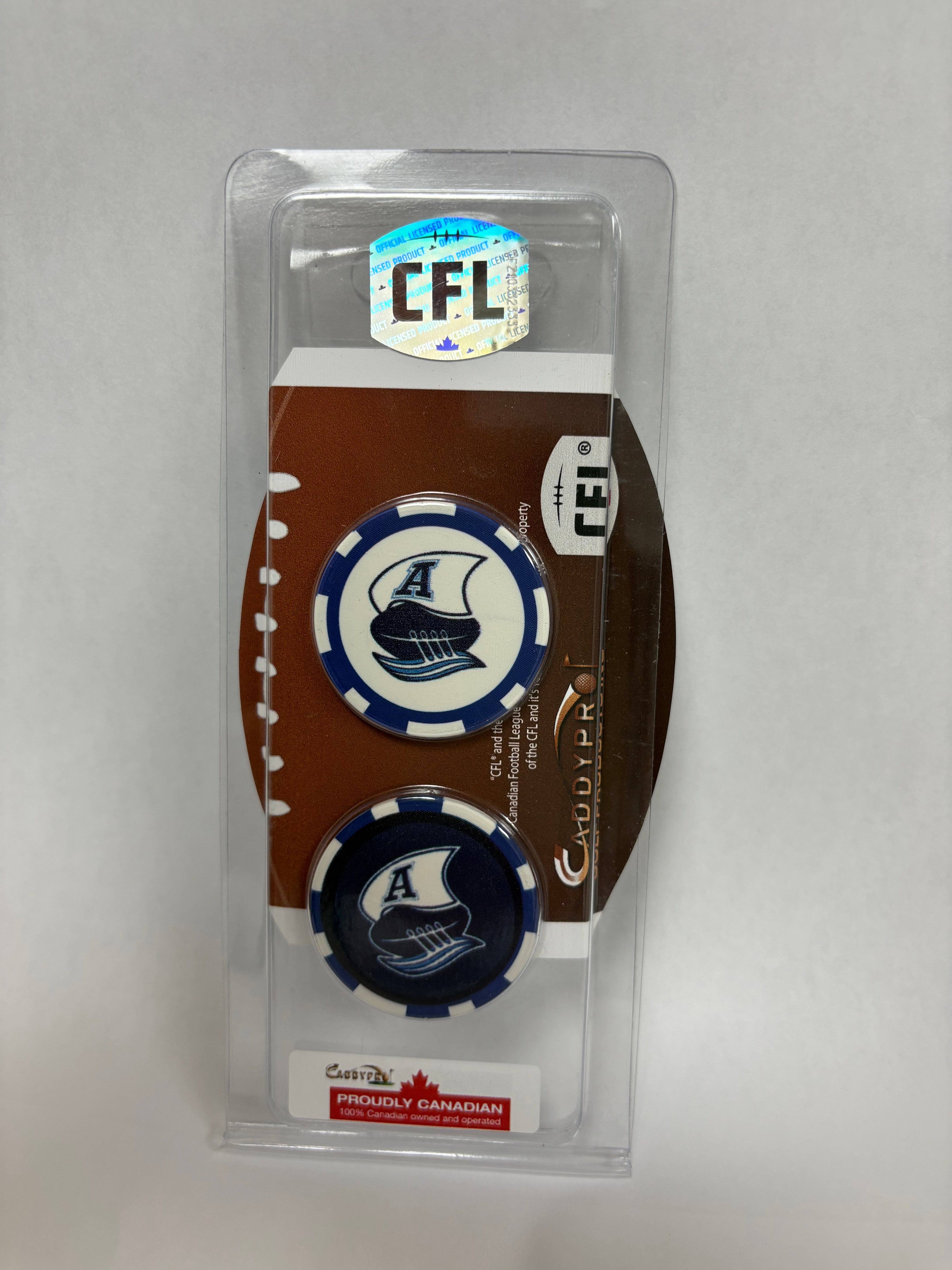 Double Blue Logo Poker Chip Marker 2Pk