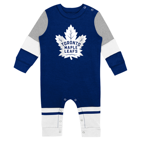 Maple Leafs Infant Fierce Goalie Long Sleeve Coverall