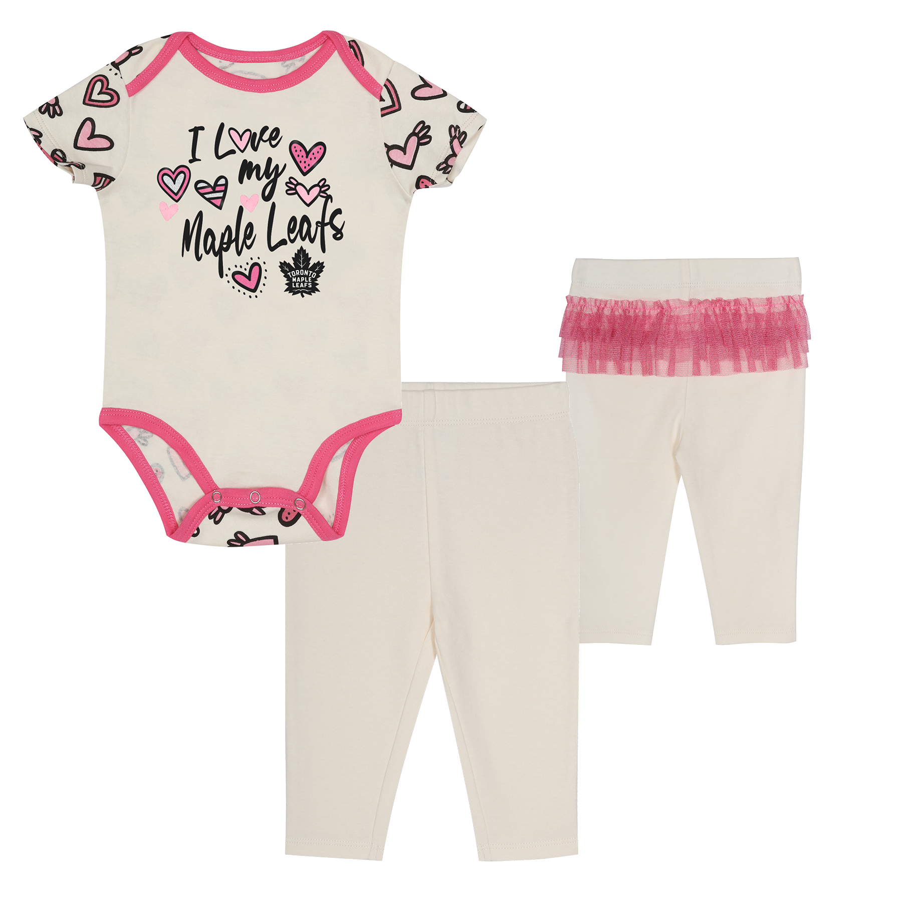 Newborn All The Love 2 Piece Creeper Set