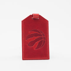 Part Logo Leather Luggage Tag