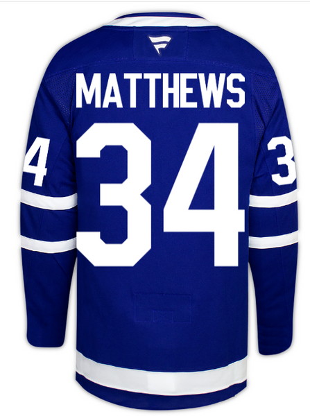 Maillot De Hockey Homme Toronto Maple Leafs - Auston Matthews - Blanc - Fanatics Neuf