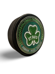 2024 St Pats Glow In The Dark Medallion Puck