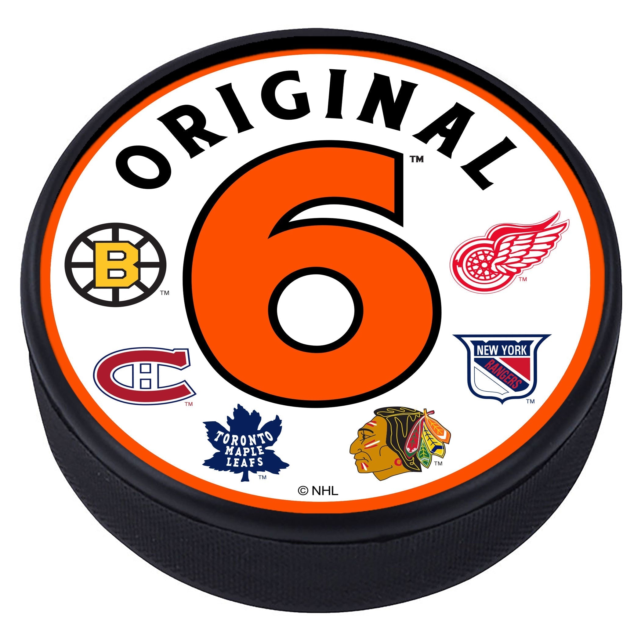 Original Six Puck - Round
