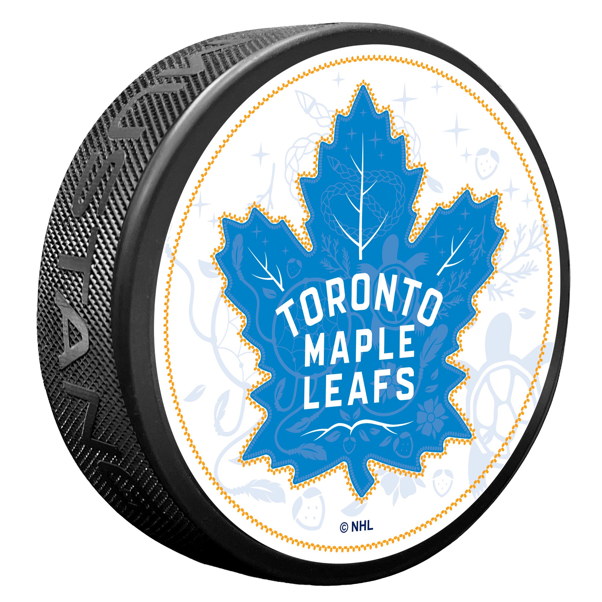 2025 Indigenous Logo Puck