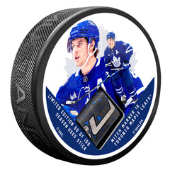 Game Used Stick Puck - MARNER