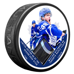 Game Used Stick Puck - NYLANDER