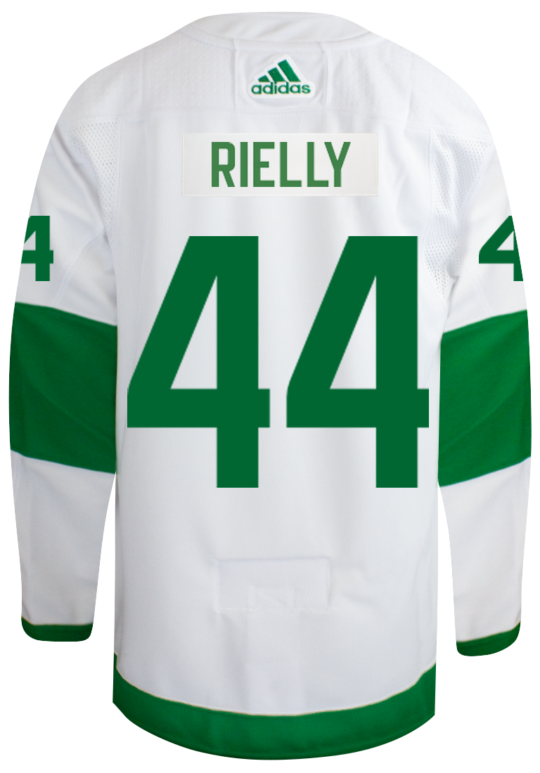 Maple Leafs Adidas Men's Authentic 2024 St Pats Jersey - RIELLY