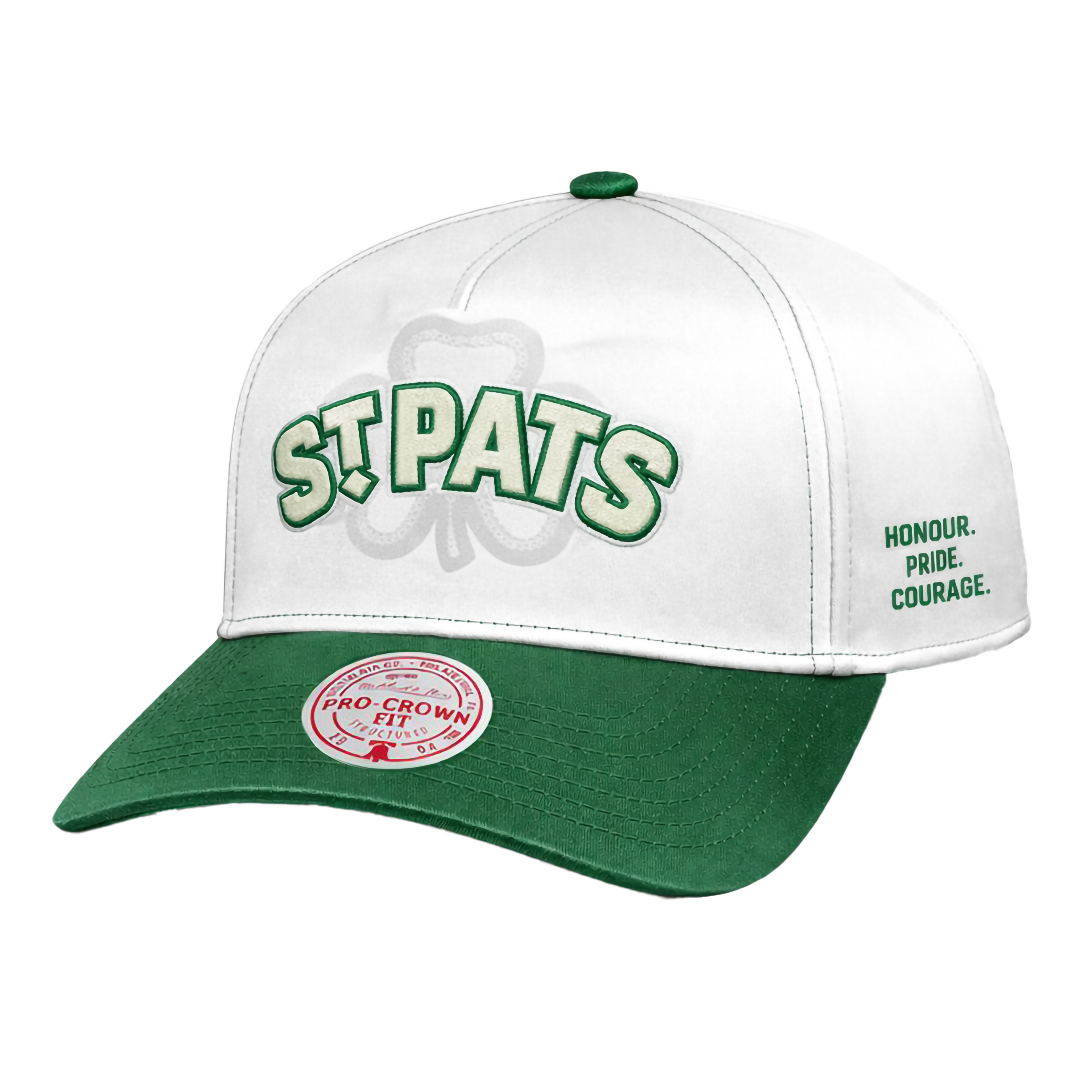 St Pats Some Cream Satin Snapback