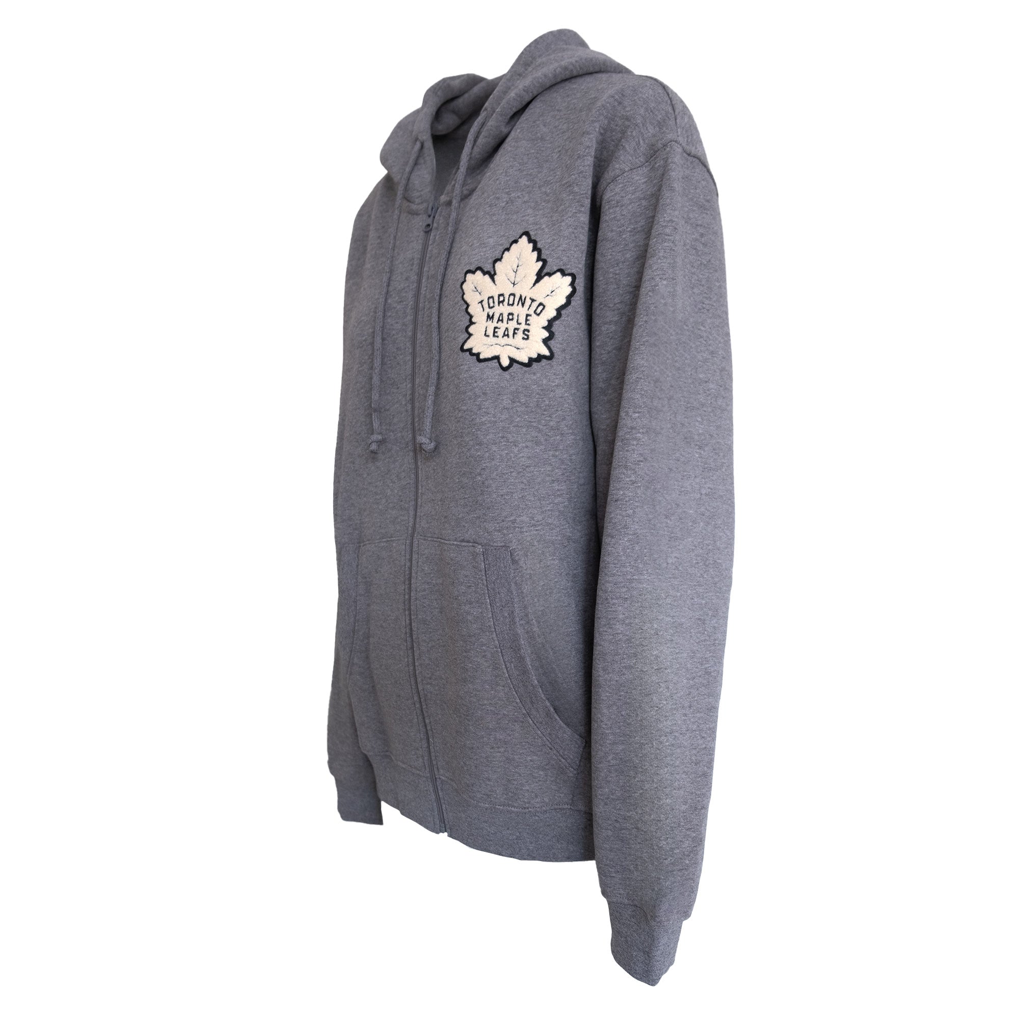 Black and Cream Full Zip Hoody