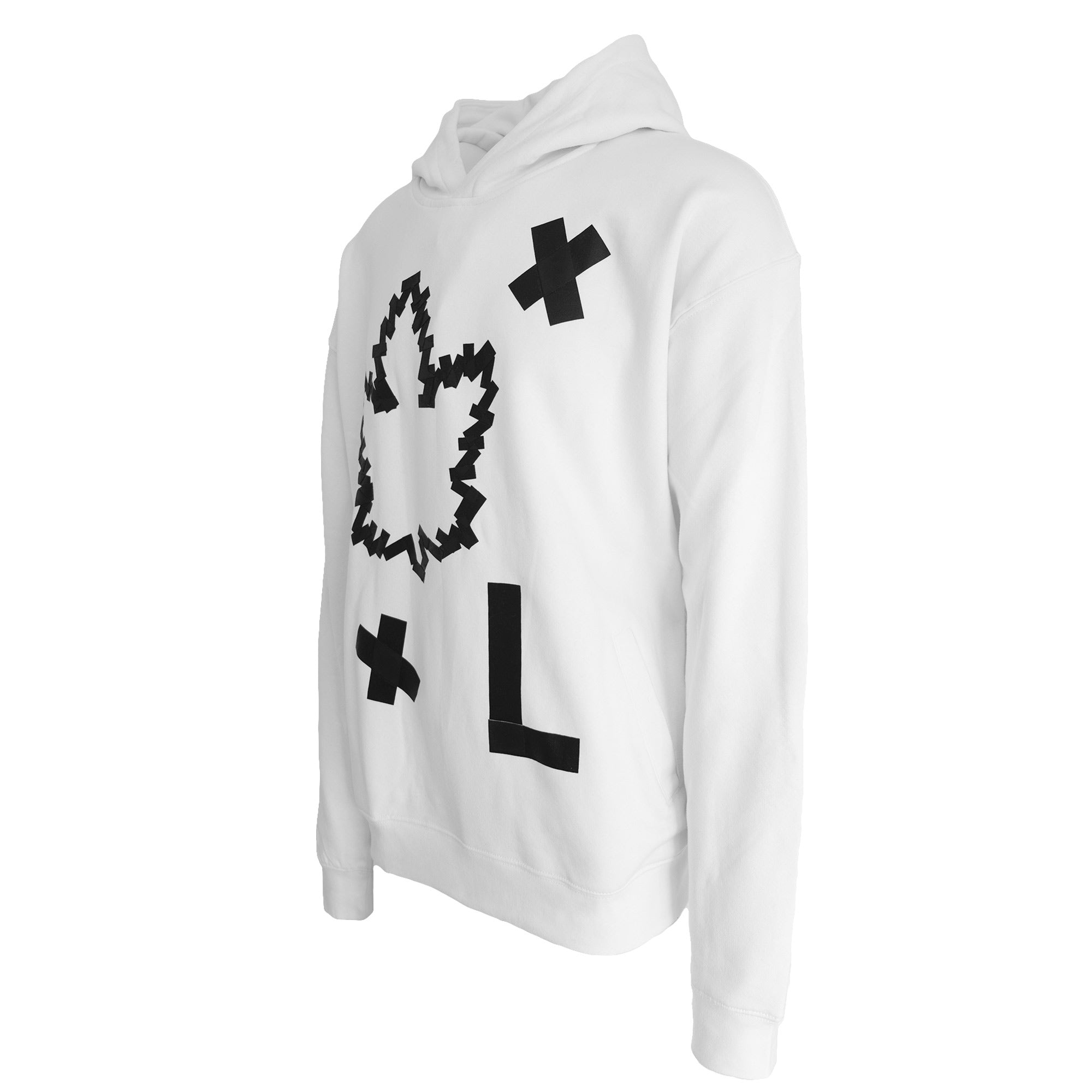 Black Tape Hoody