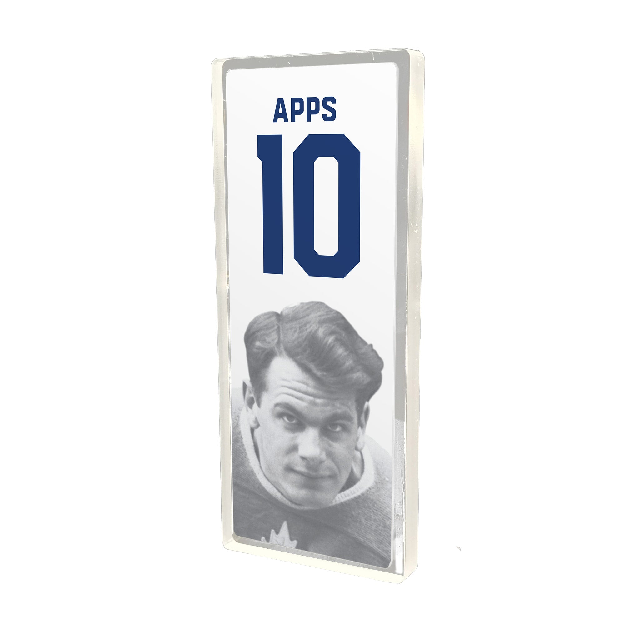 Plexi Glass Retired Number Banner - APPS