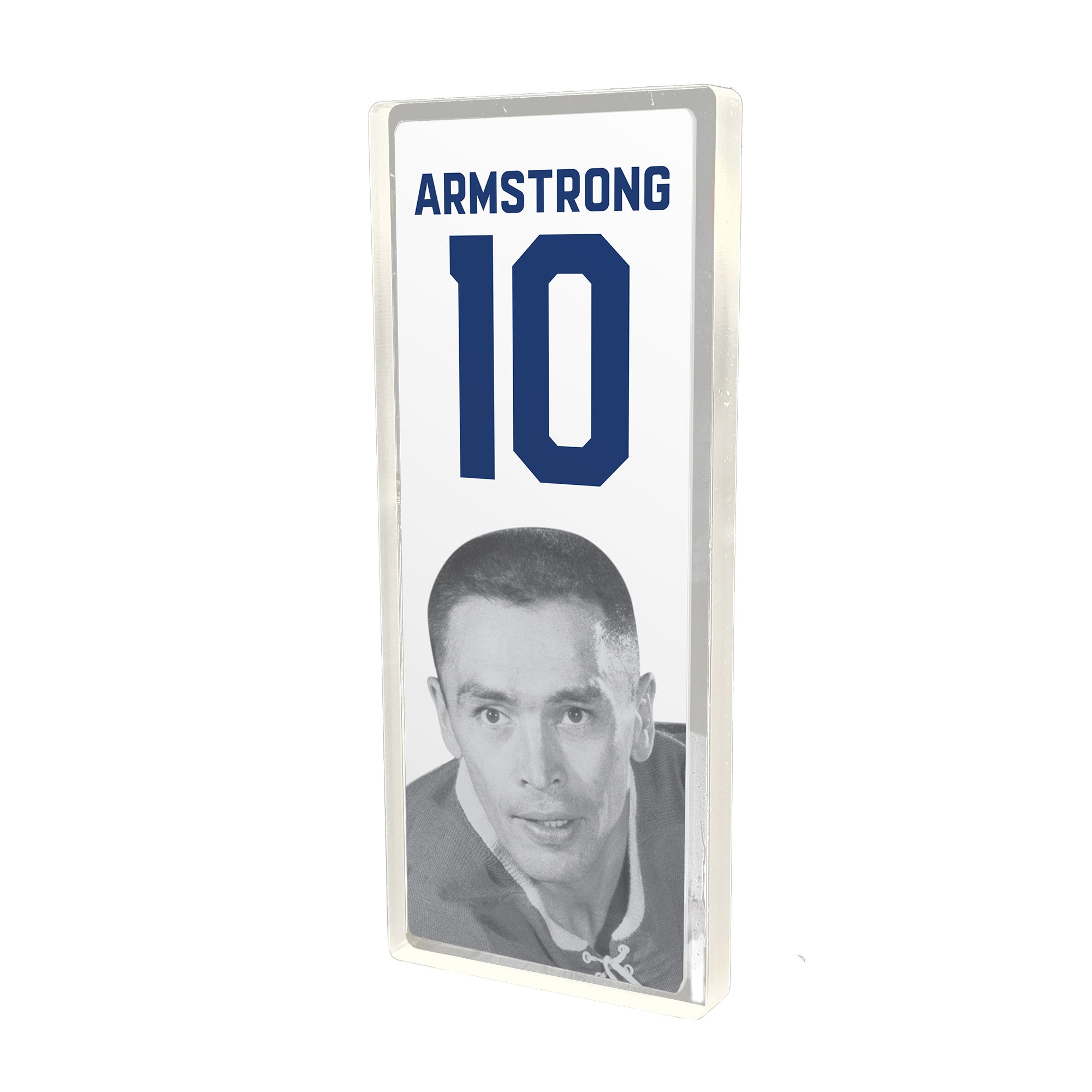 Plexi Glass Retired Number Banner - ARMSTRONG