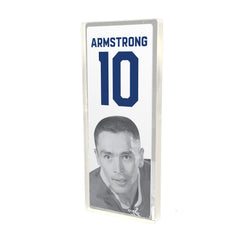 Plexi Glass Retired Number Banner - ARMSTRONG