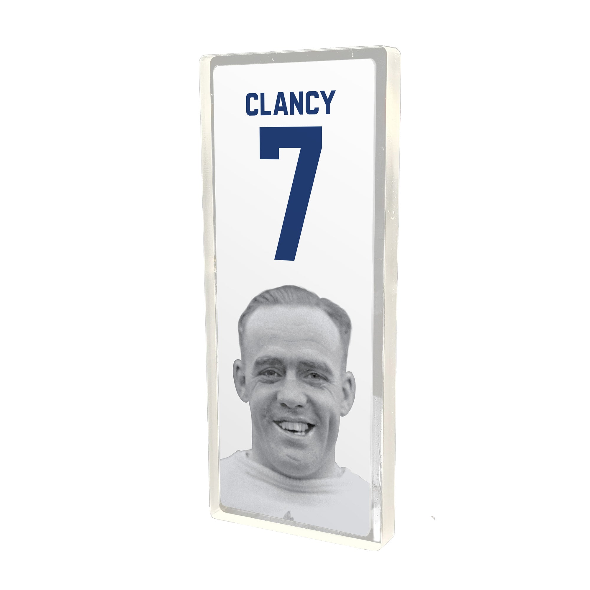 Plexi Glass Retired Number Banner - CLANCY