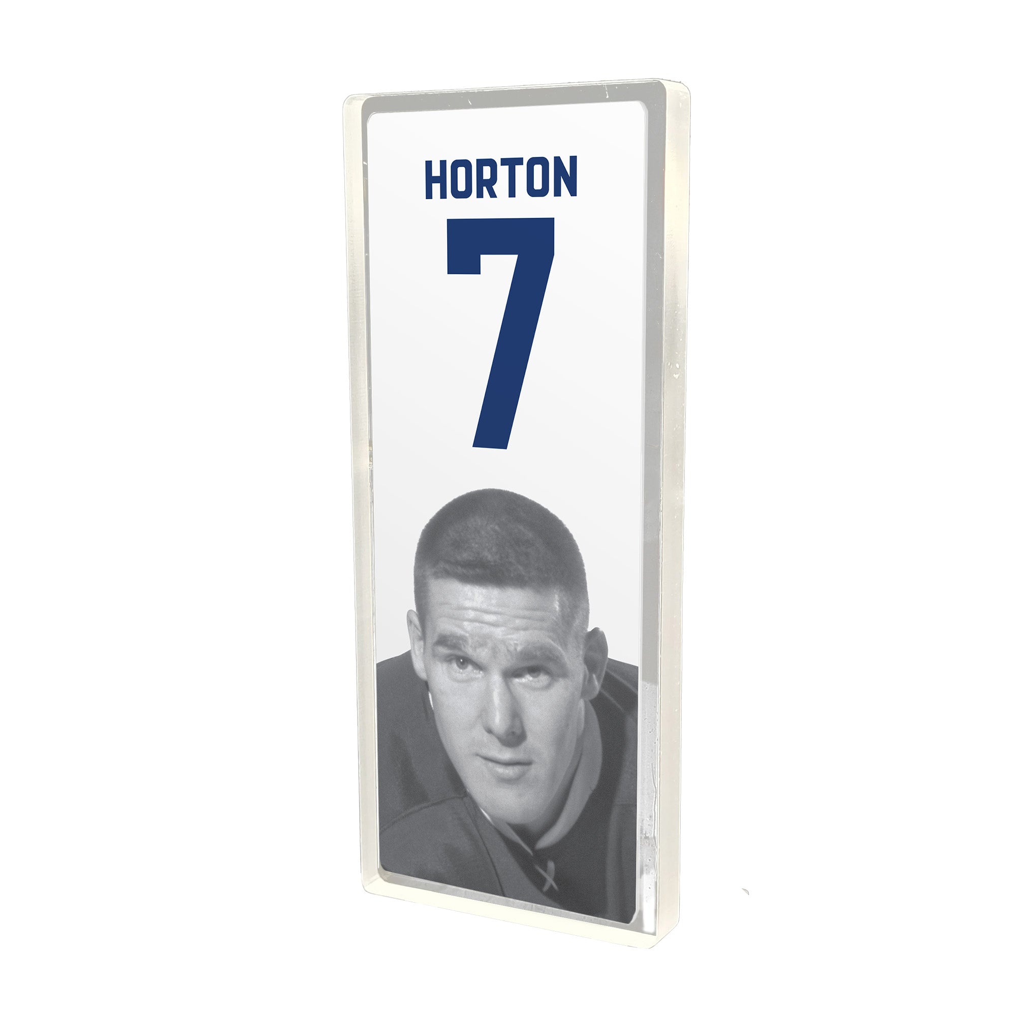 Plexi Glass Retired Number Banner - HORTON