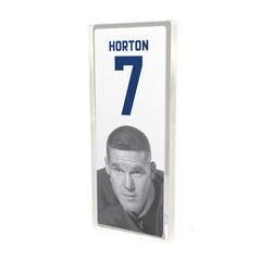 Plexi Glass Retired Number Banner - HORTON