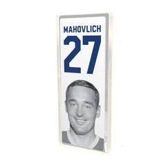 Plexi Glass Retired Number Banner - MAHOVLICH
