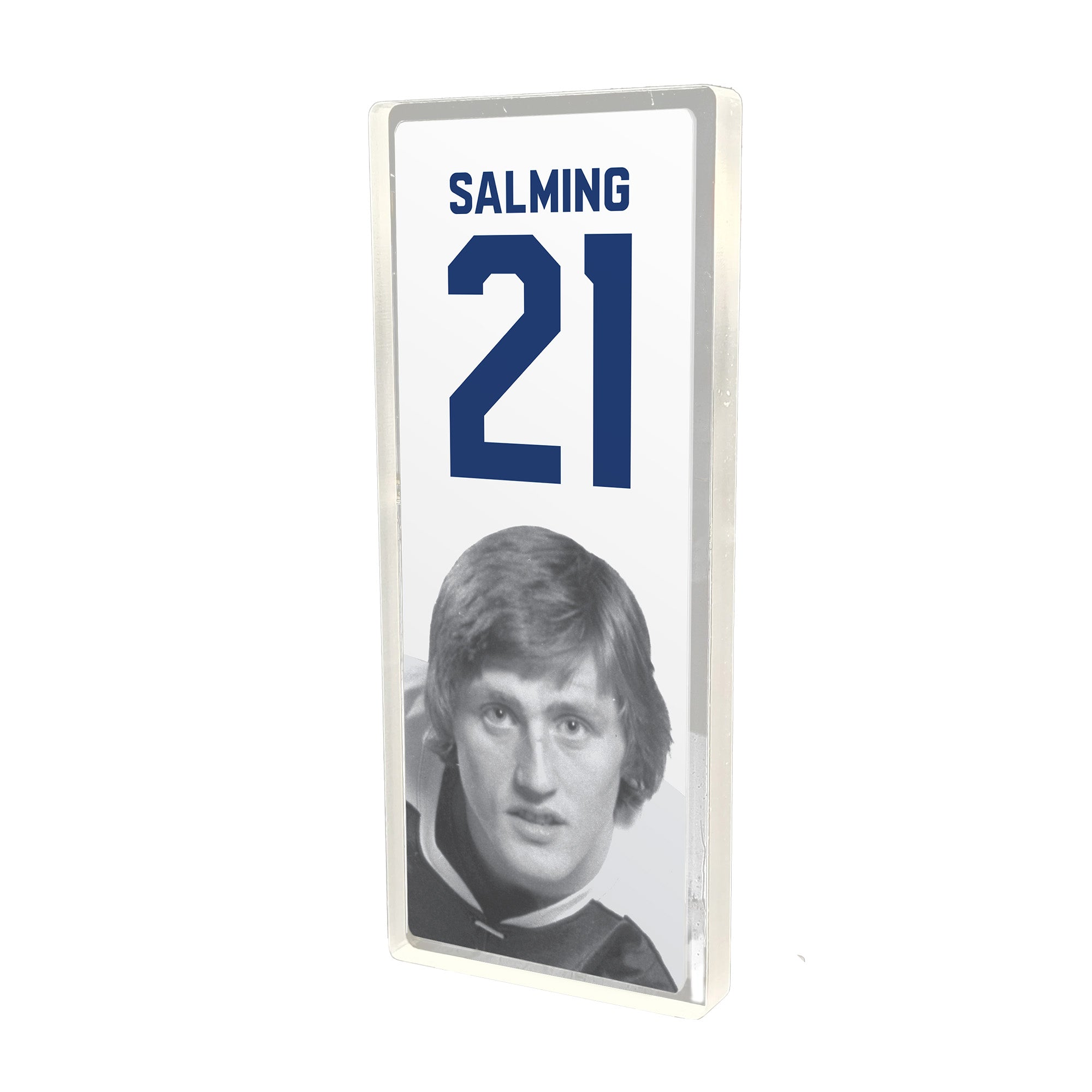 Plexi Glass Retired Number Banner - SALMING