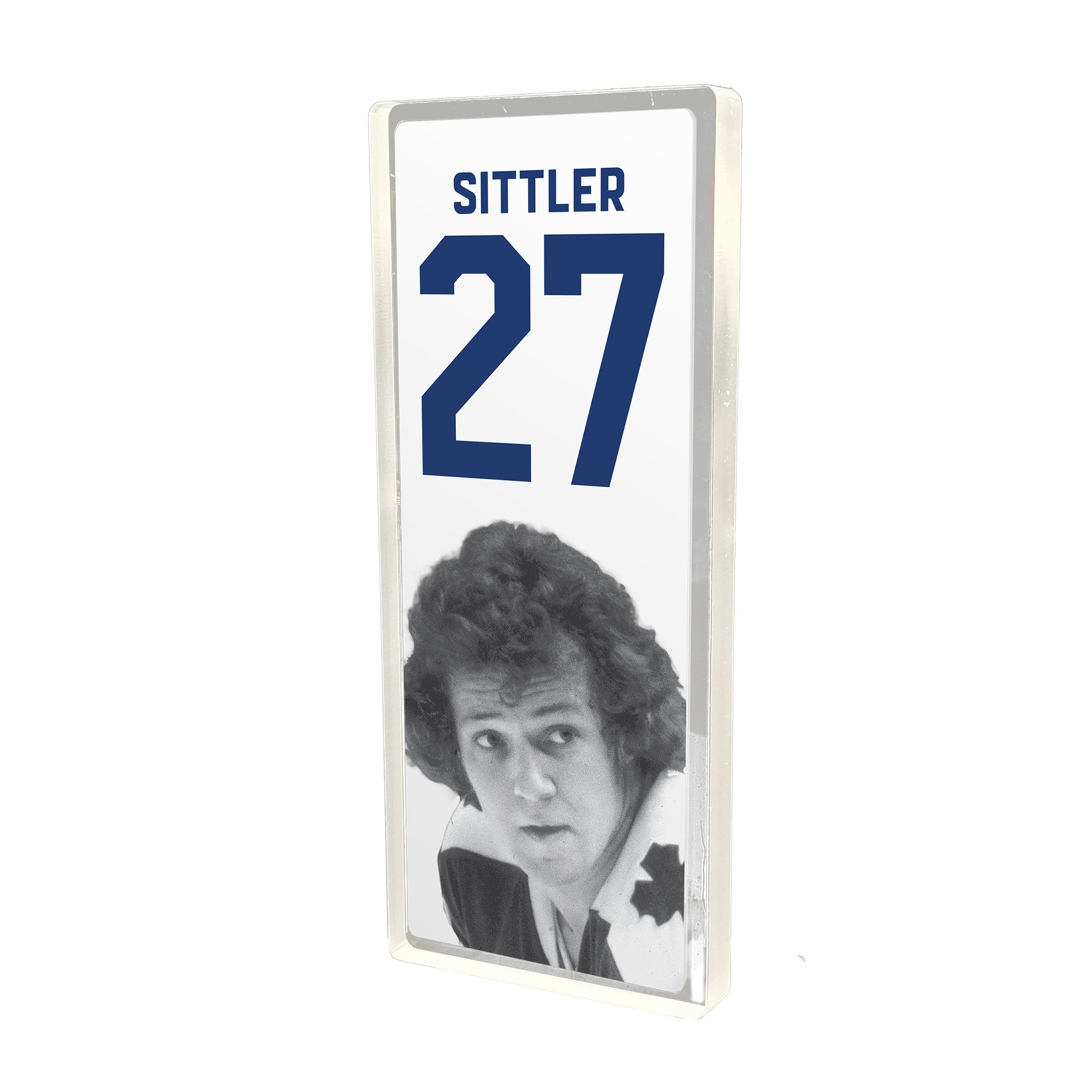 Plexi Glass Retired Number Banner - SITTLER