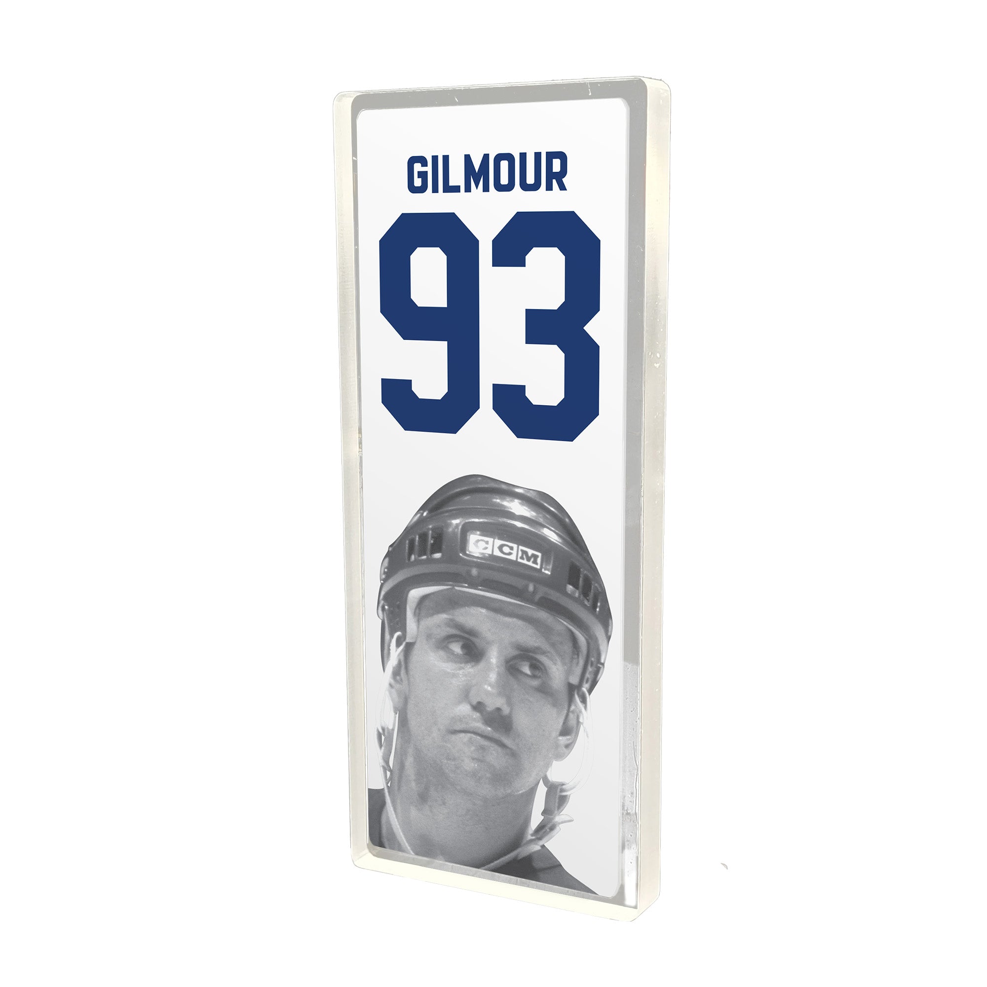 Plexi Glass Retired Number Banner - GILMOUR