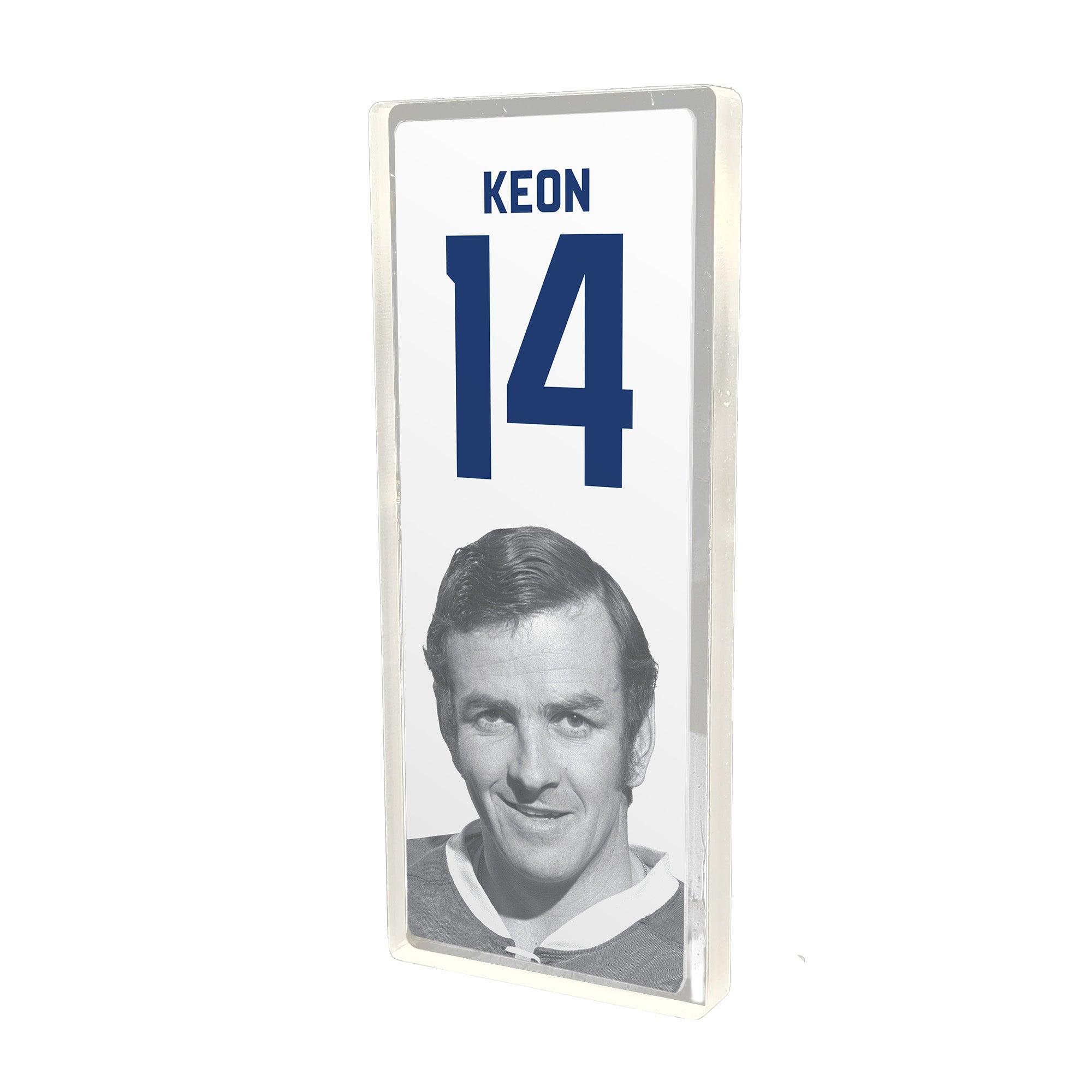 Plexi Glass Retired Number Banner - KEON