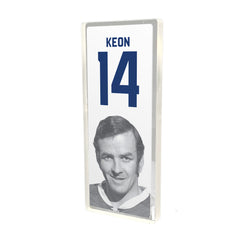 Plexi Glass Retired Number Banner - KEON