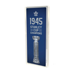 Plexi Glass Stanley Cup Banner - 1945