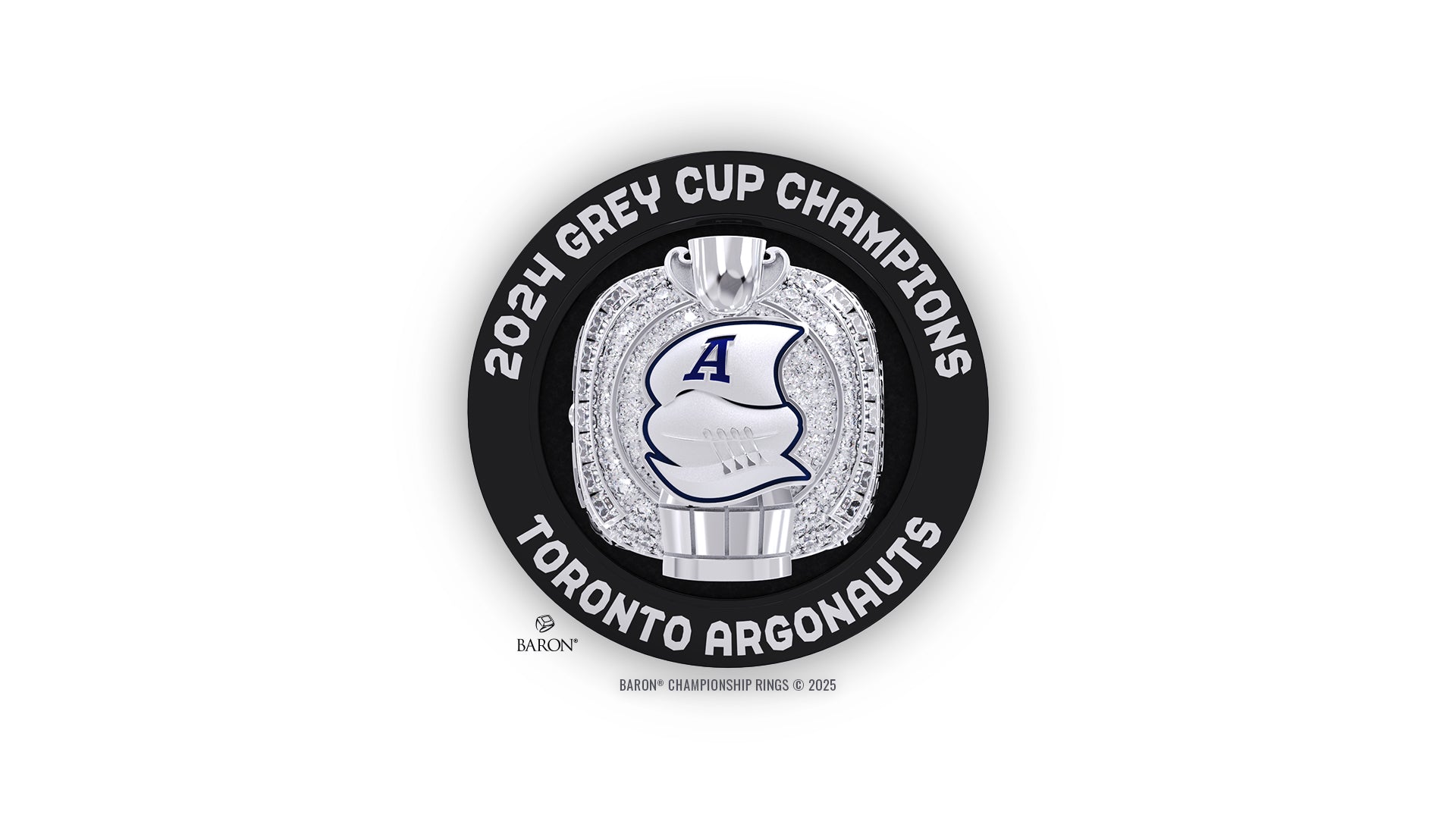 Argos 2024 Grey Cup Champs Replica Ring