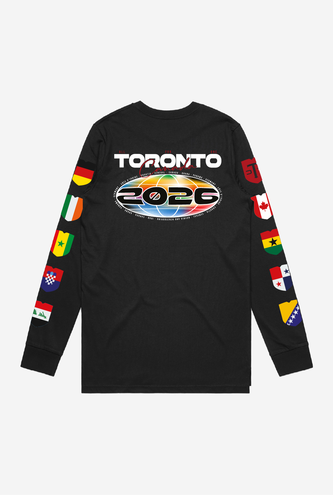 Toronto Countries Long Sleeve