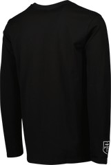 Relaxed Fit Long Sleeve - BLACK