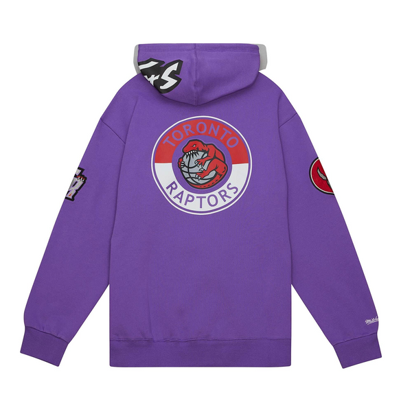 Toronto raptors men's mitchell and ness dino hoodie hotsell