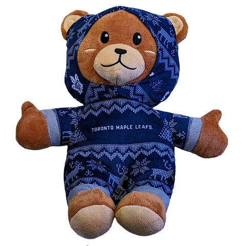 Maple Leafs Onesie Bear Plush