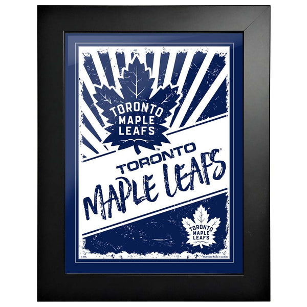 Toronto Maple Leafs 12x16 Classic Framed Artwork – Shop.realsports