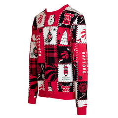 Patches Crewneck Ugly Christmas Sweater
