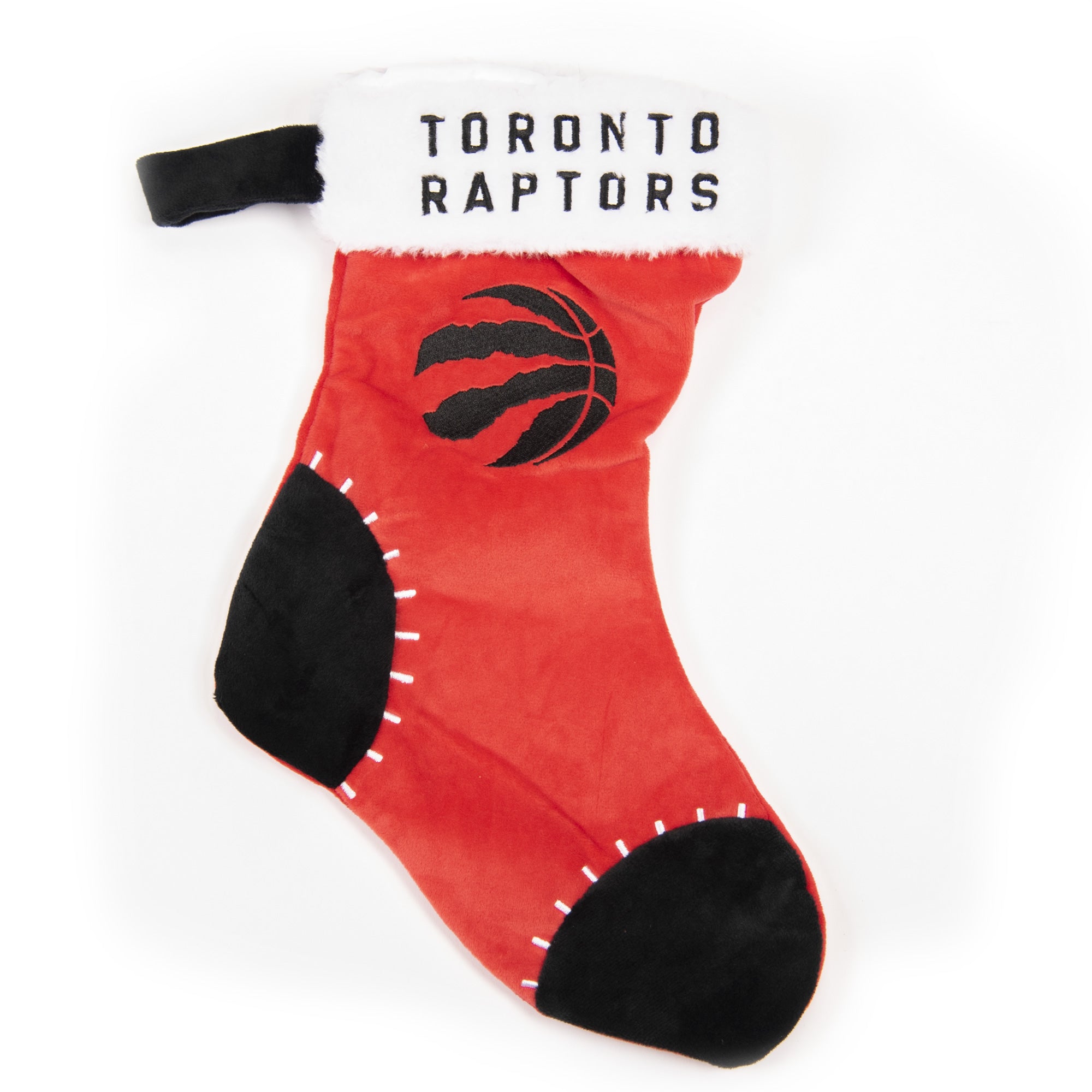 Colourblock Plush Stocking