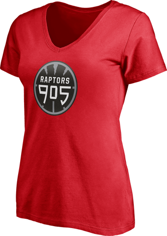 Raptors 905 Fanatics Women's Logo Tee