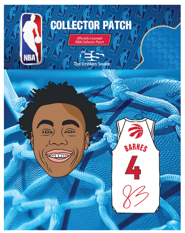 Raptors Barnes 2pc Patch Set