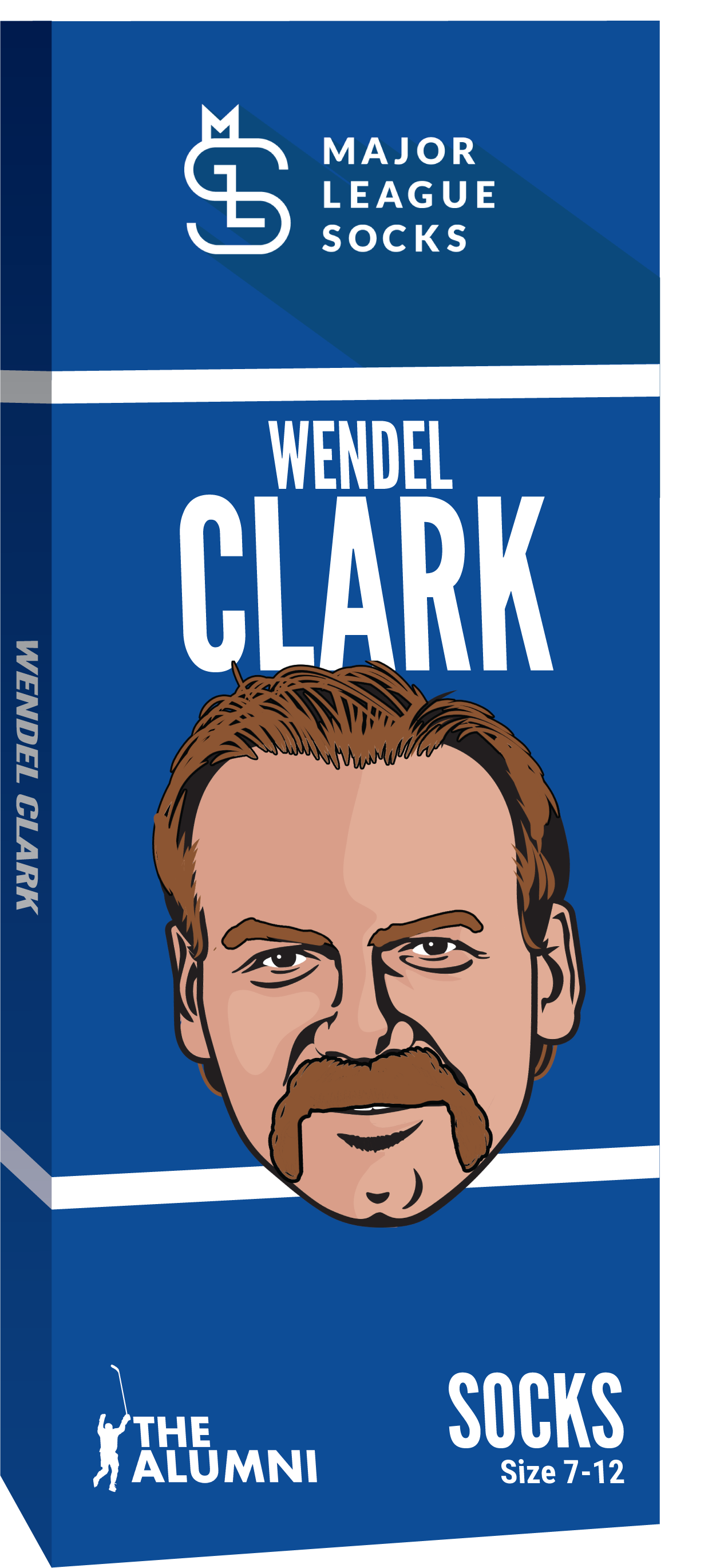 Maple Leafs Major League Socks Men's Clark Socks