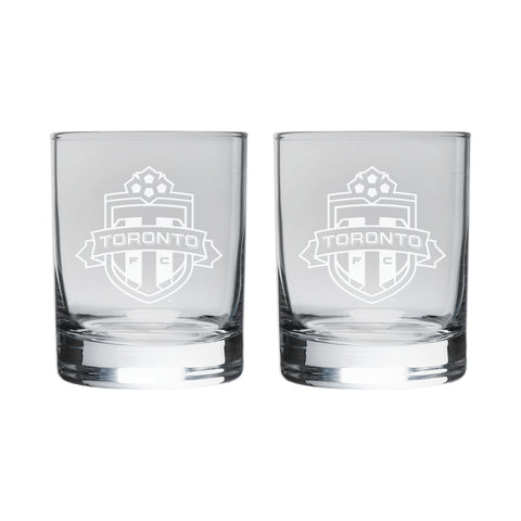 2-Pack Etched Rock Glasses