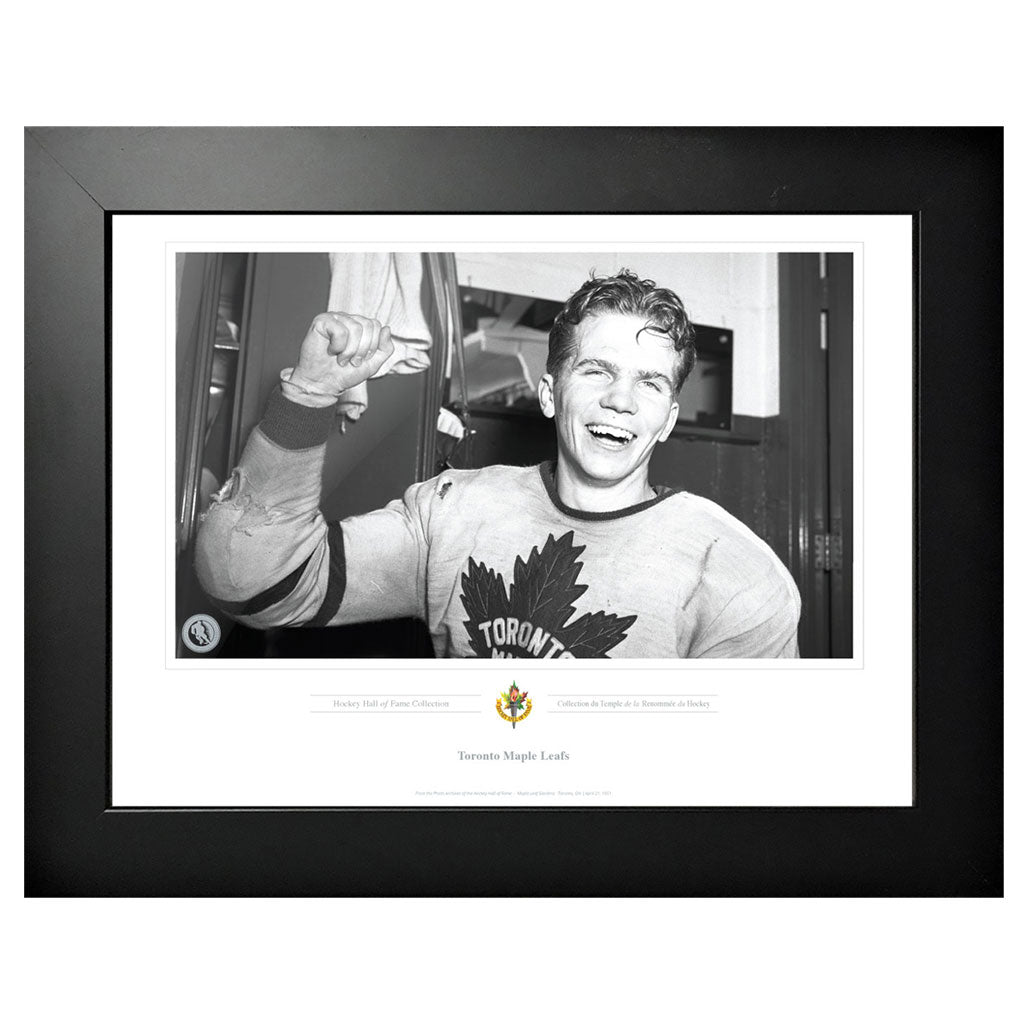 Toronto Maple Leafs Memorabilia -1951 Bill Barilko Classic - 12" x 16" Frame