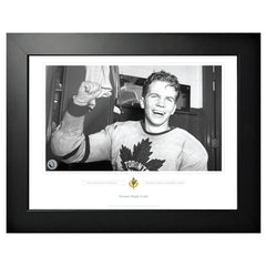 Toronto Maple Leafs Memorabilia -1951 Bill Barilko Classic - 12" x 16" Frame