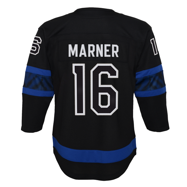 Black maple leafs jersey top