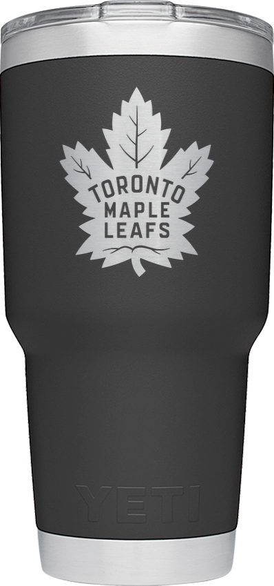 Maple Leafs Yeti Rambler 30oz Tumbler - Black