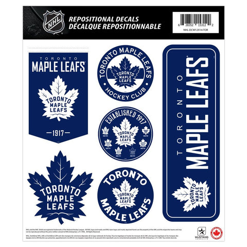 Toronto Maple Leafs 12x14 Repositional Wall Decal Pack