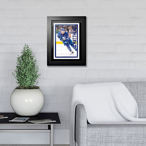 Toronto Maple Leafs Auston Matthews 12x16 VT Design - Home Jersey –  shop.realsports