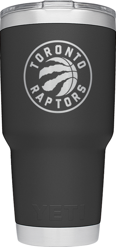 Raptors Yeti Rambler 30oz Tumbler - Black