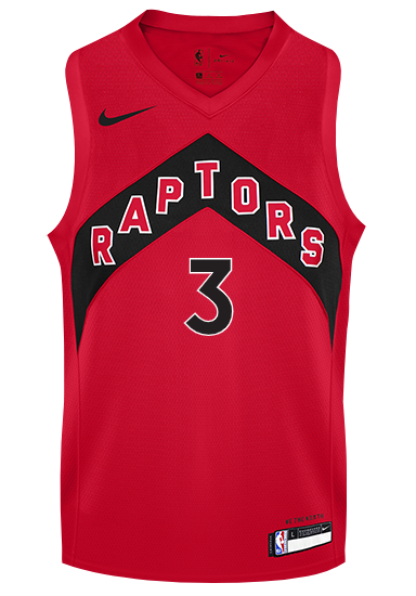  OG Anunoby Toronto Raptors #3 Youth 8-20 Red Icon Edition  Swingman Jersey (14-16) : Sports & Outdoors