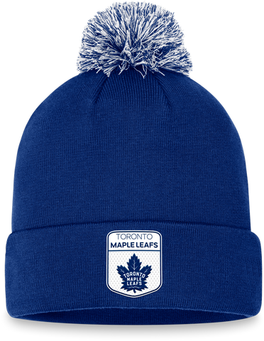 Maple Leafs Fanatics Men's Authentic Pro 2023 Draft Cuffed Pom Toque