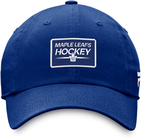 Maple Leafs Mitchell & Ness Men's Team Ground Fitted Hat - BLUE –  shop.realsports