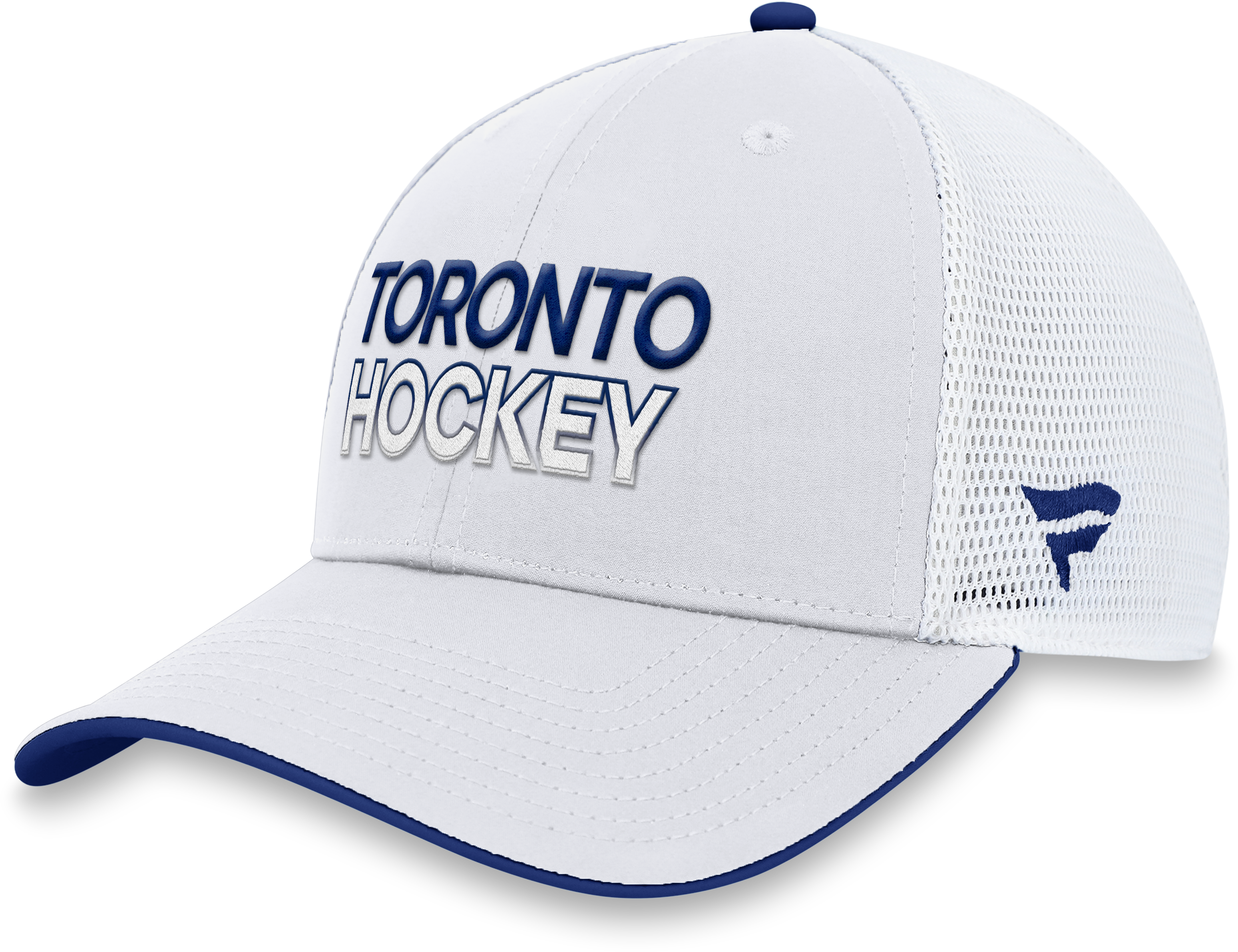 Maple Leafs Fanatics Men s 2023 Authentic Pro Rink Trucker Hat